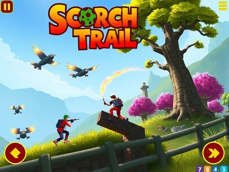 Scorch Trail Gameplay Screenshot